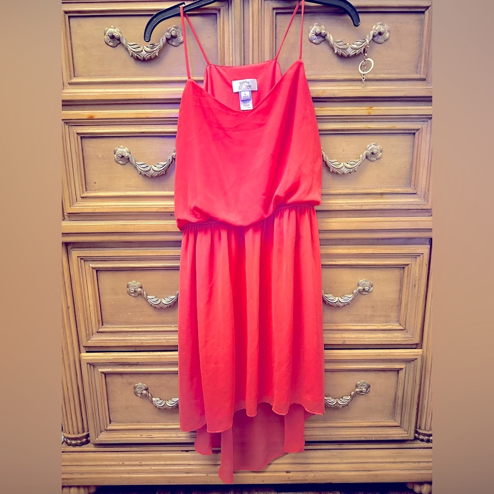 Sweet storm spaghetti strap dress.